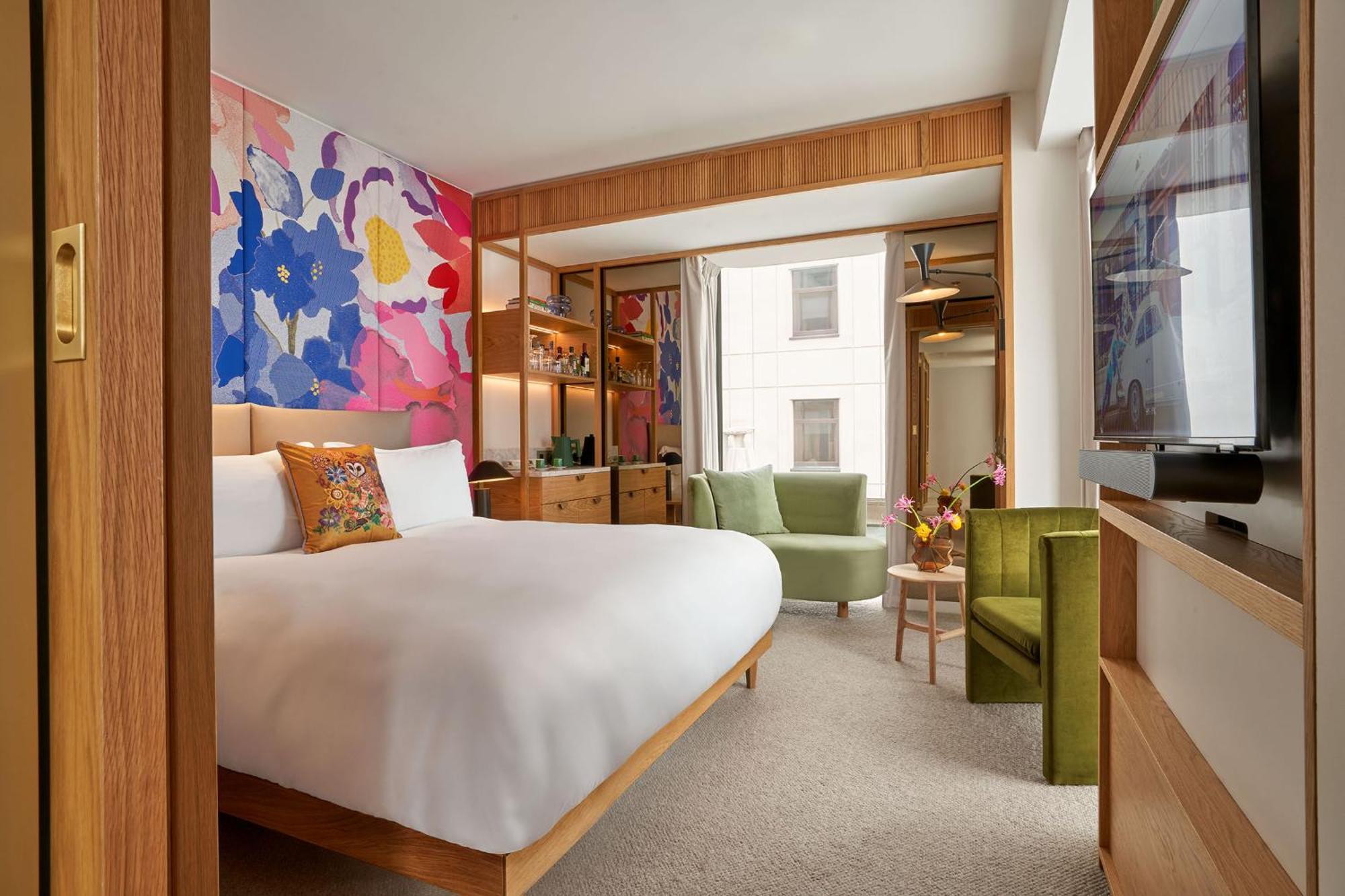 The Botree - Preferred Hotels And Resorts London Ngoại thất bức ảnh A room at the Standard London
