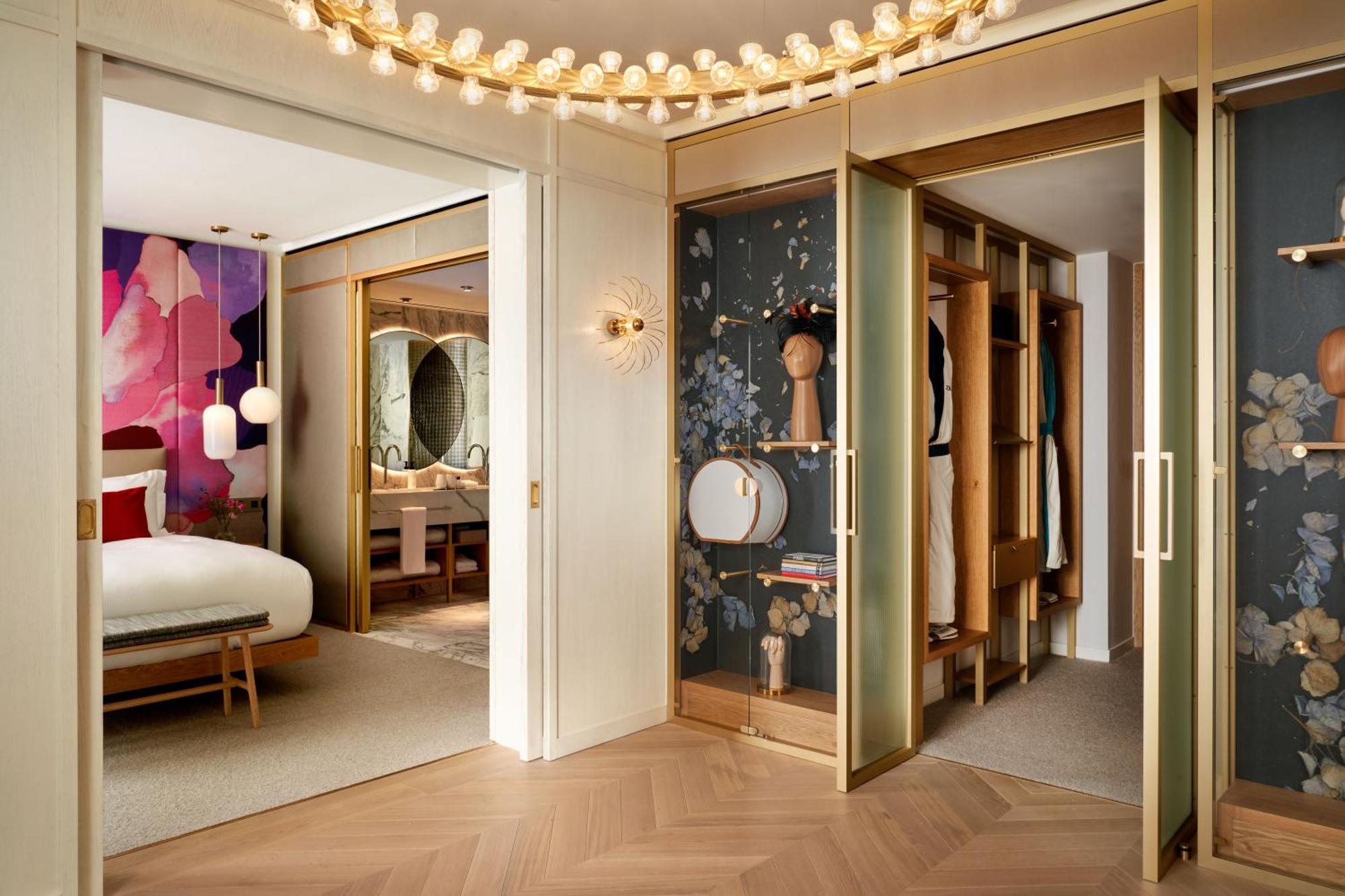 The Botree - Preferred Hotels And Resorts London Ngoại thất bức ảnh The interior of a suite at The London West Hollywood